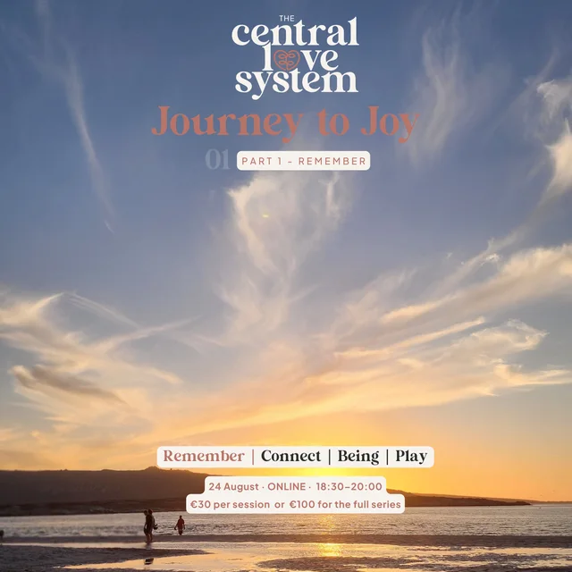 Journey to Joy Part 1, Remember — sunrise over the sea, 24 August, online, 18:30–20:00.